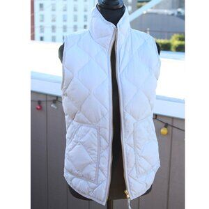 J. Crew Lightweight Quilted Down Puffer Vest - Size XS